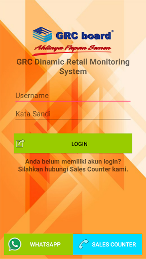 Android application GRC DREAMS screenshort