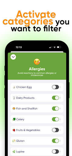 Nosher: Healthy Food Scanner Screen 2