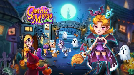 Gothic Merge Game: Ghost Town