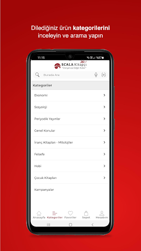 ScalaKitapçı Screen 3