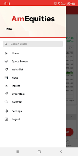 AmEquities Mobile Screen 2