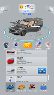 Idle Car Mod Apk 2.2.1 (Free Shopping) 3