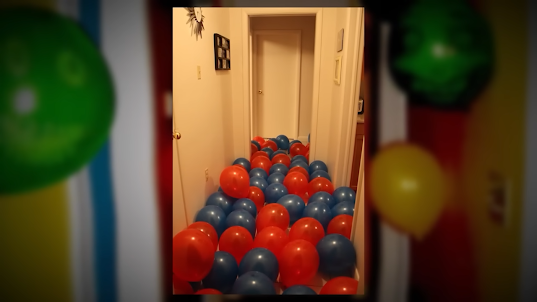 Balloon Horror in The Backroom