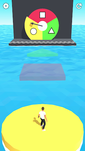 Android application Shape Wait Run screenshort