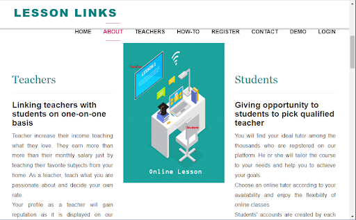 Lesson Links Screen 3