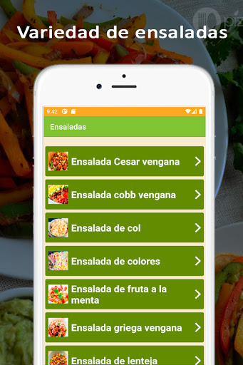 Recetas Vegetarianas Screen 2