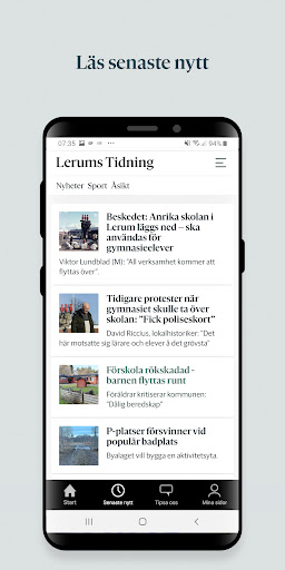 Lerums Tidning Screen 3