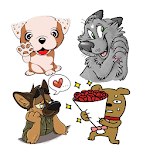 Cover Image of डाउनलोड Dogs stickers WAStickerApps 4.0 APK
