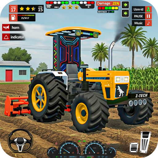 Tractor Farming 3D Cargo Game
