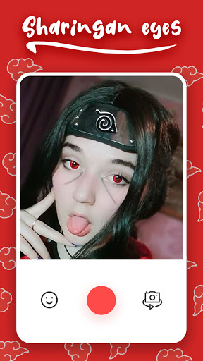 Sharingan Eyes Camera - Sharingan Photo Effect