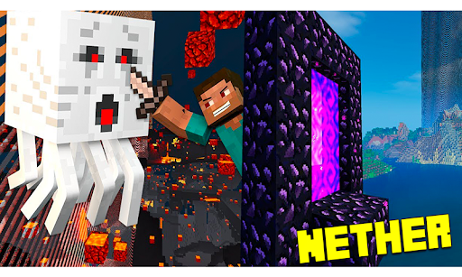 Mod Nether for Minecraft PE Screen 2