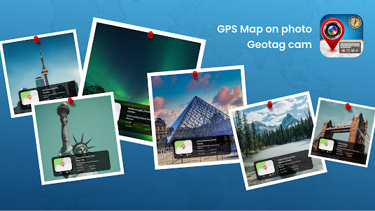 GPS Map on photo: Geotag Cam