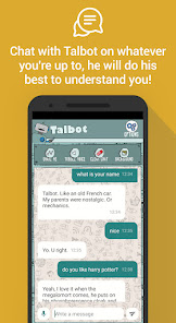 Talbot, the chatbot  screenshots 1