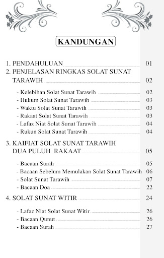 Panduan Solat Sunat Tarawih 1 Screen 2