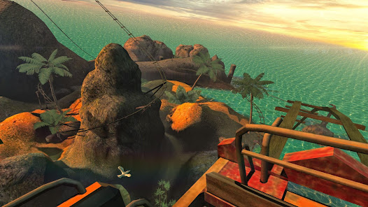 Captura 3 VR Roller Coaster Sunset - 360 android