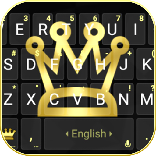 Golden Crown Keyboard Backgrou 1.0 Icon