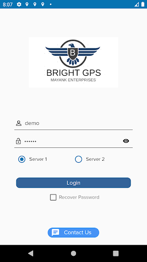 Android application Bright Gps screenshort