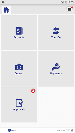 State Bank Business Banking Screen 3