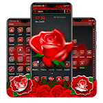 Cover Image of Télécharger Red Rose Theme  APK