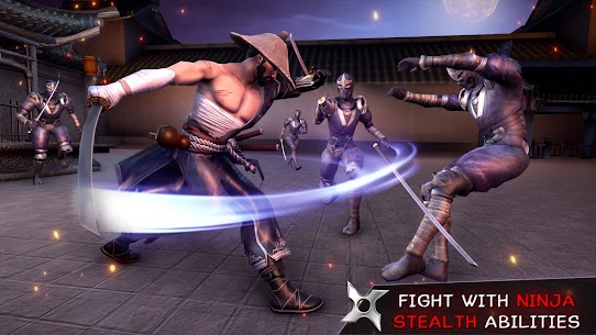 Ninja Assassin War 3D MOD APK: Fighting Game (GOD MODE) 6