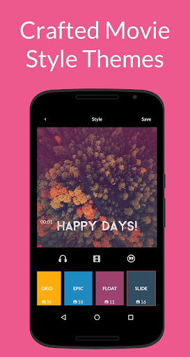 PixMovie - music slideshow Screen 2