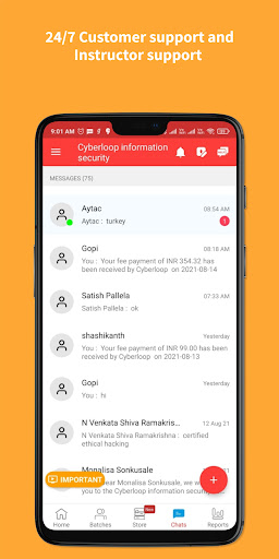 Cyberloop information security Screen 3