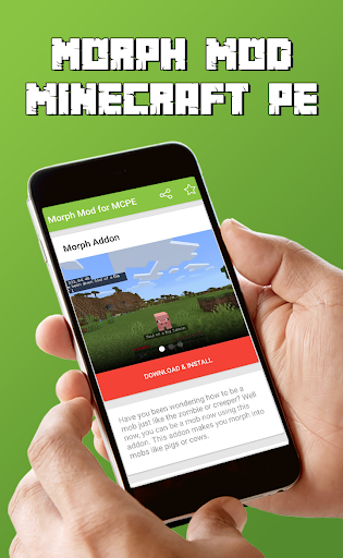 Android application Morph Mod for MCPE screenshort