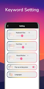 Neon Keyboard -Colorful Themes