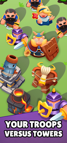 Crazy tower: rush games TD - Screenshot 2
