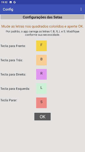 Robô controlado por bluetooth Screen 2
