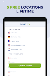 Free VPN Proxy by Planet VPN