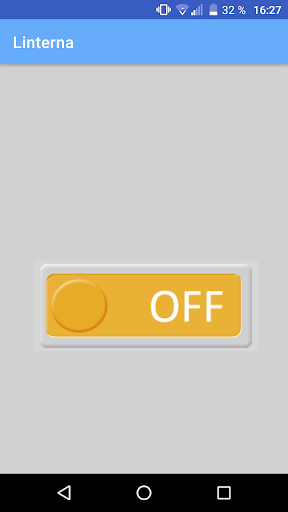 Android application Linterna screenshort