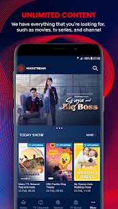 MAXstream – Movies, TV, Sports android 1