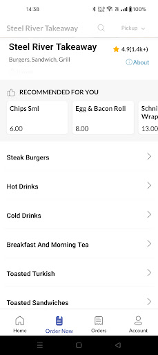 Steel River Takeaway Screen 3