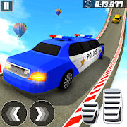 City Police Limo Car Stunt: GT Racing Stunts