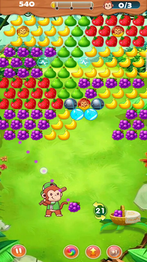 Android application Bubble Shooter 2024: Fruit Pop screenshort