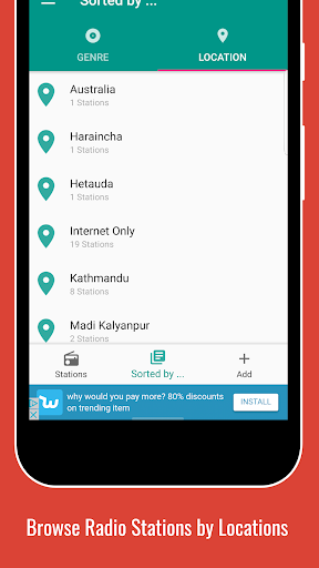 Android application Radio Nepali screenshort