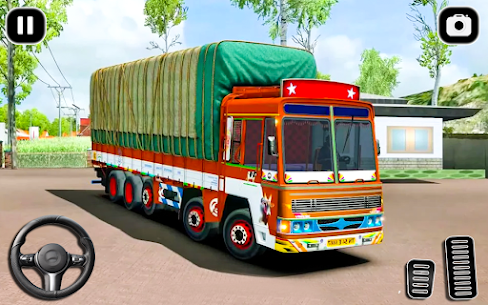 Indian Cargo Truck Transporter MOD APK City Driver 3D Game Latest for Android 1