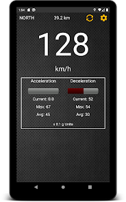 Captura de Pantalla 18 Speedometer and G-Force meter android