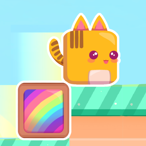 Stacky Cat kawaii runner Game Unduh di Windows