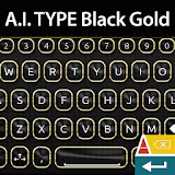 A. I. type Black Gold א icon