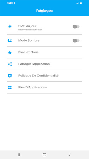 Android application bonne fête des mères sms 2023 screenshort