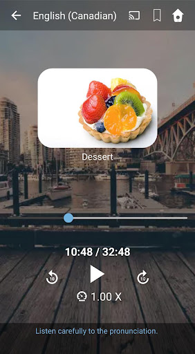Learn Canadian English. Speak Screen 3