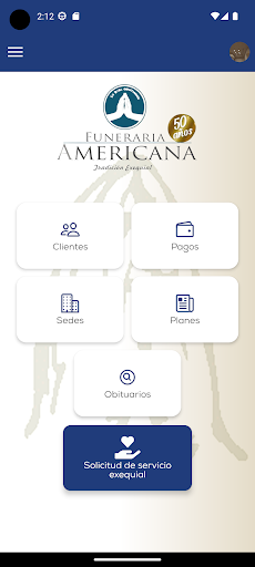 Android application La Americana screenshort