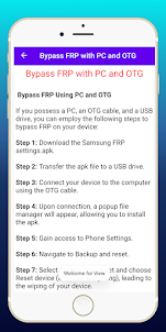 FRP Lock Bypass Android Guide