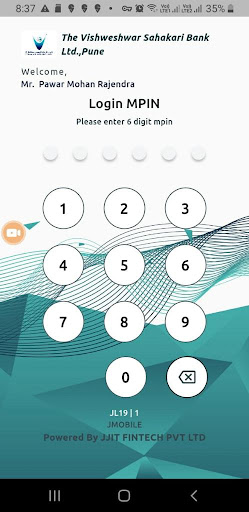 Android application Vishweshwar Sahakari Bank,Pune screenshort