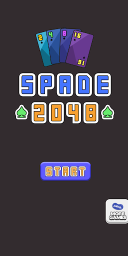 Android application spade2048 screenshort