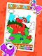 screenshot of Coloring dinosaurs