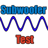 Subwoofer test icon