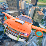 Cover Image of Скачать Flying Car Transform Shooting : Car Flying Games 1.2 APK